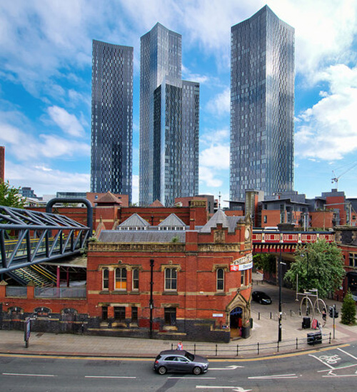 Manchester Airbnb Management Skyline