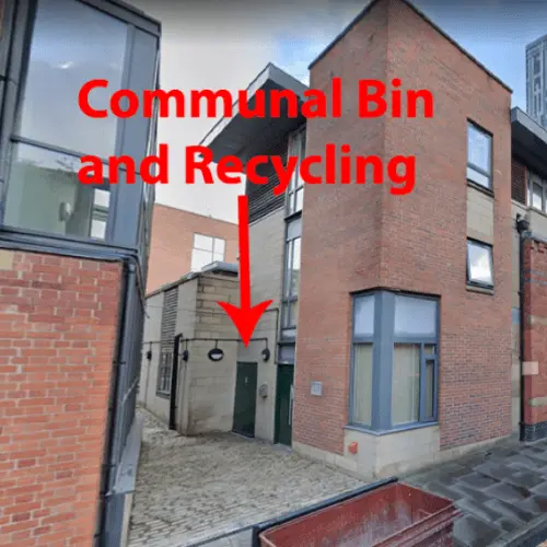Bins and Recycling - Bridgewater Street