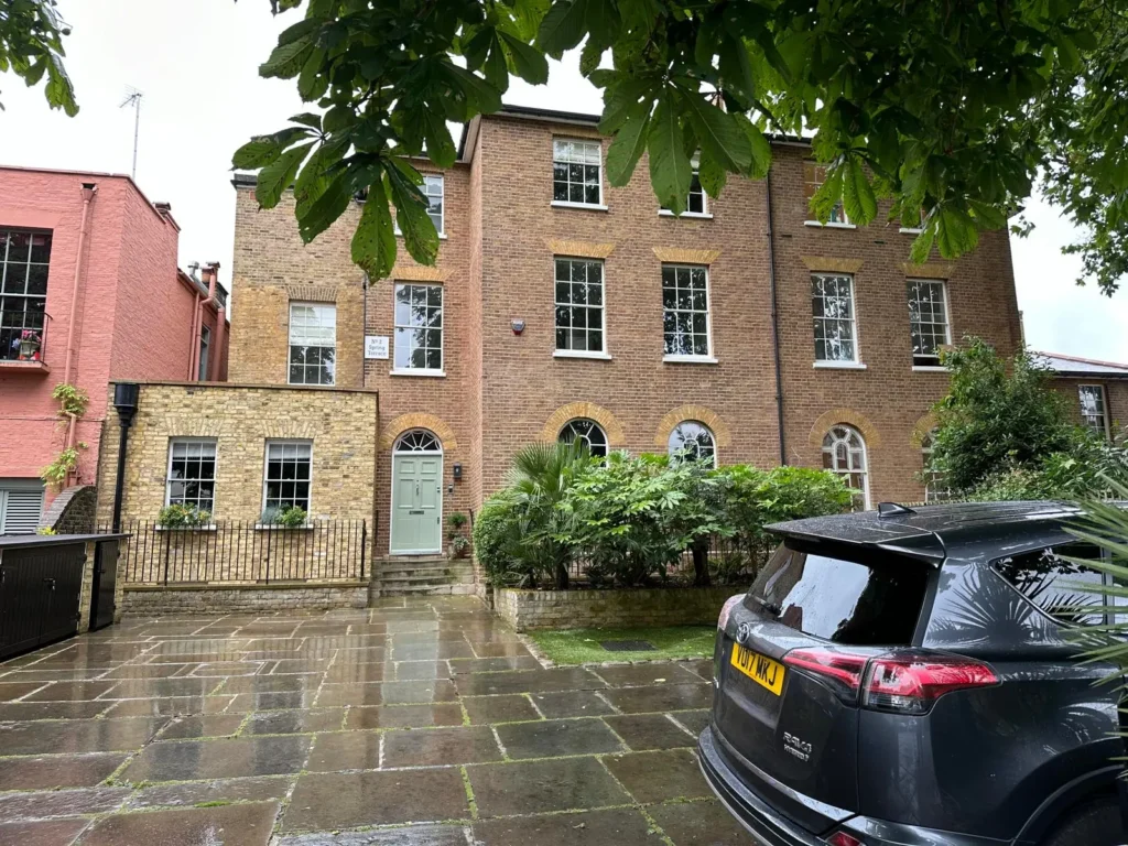 Car Park Location on right - Spring Terrace
