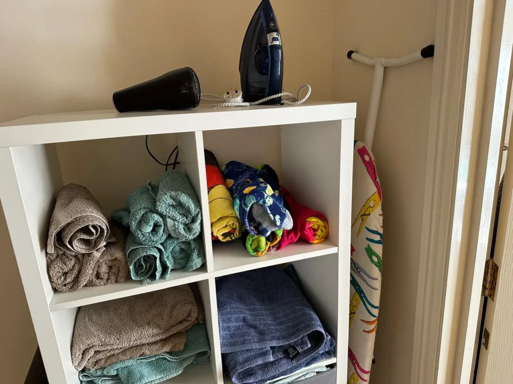 Hairdryer and ironing board location - waterloo