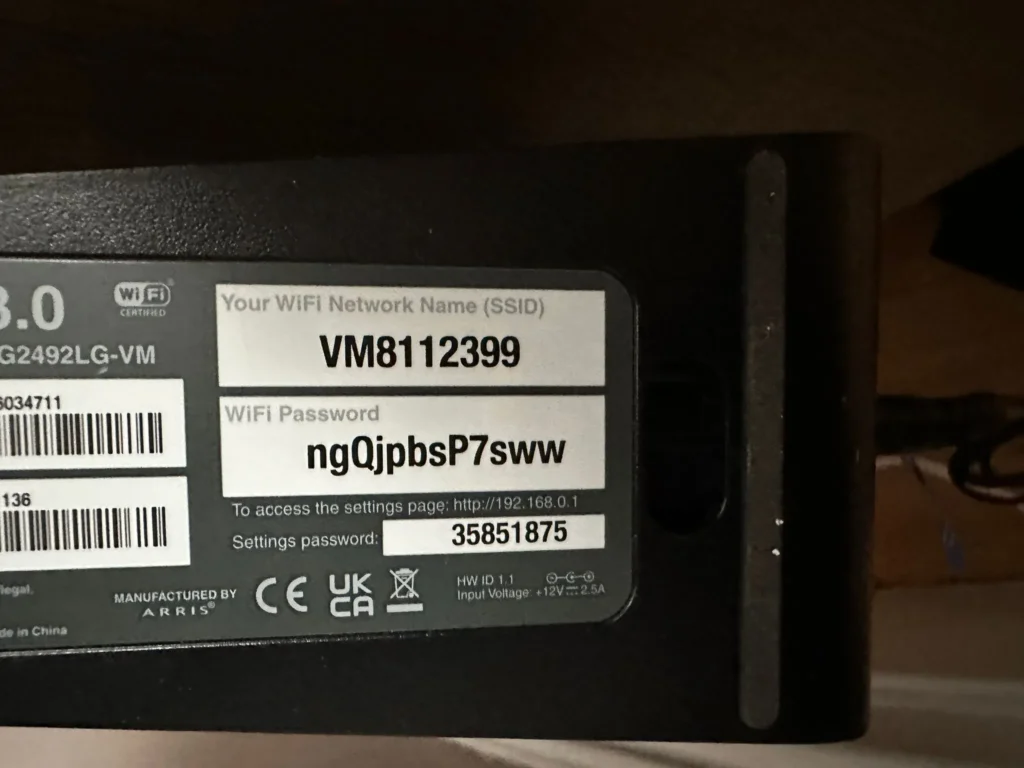 Wifi - Lammas Park Road