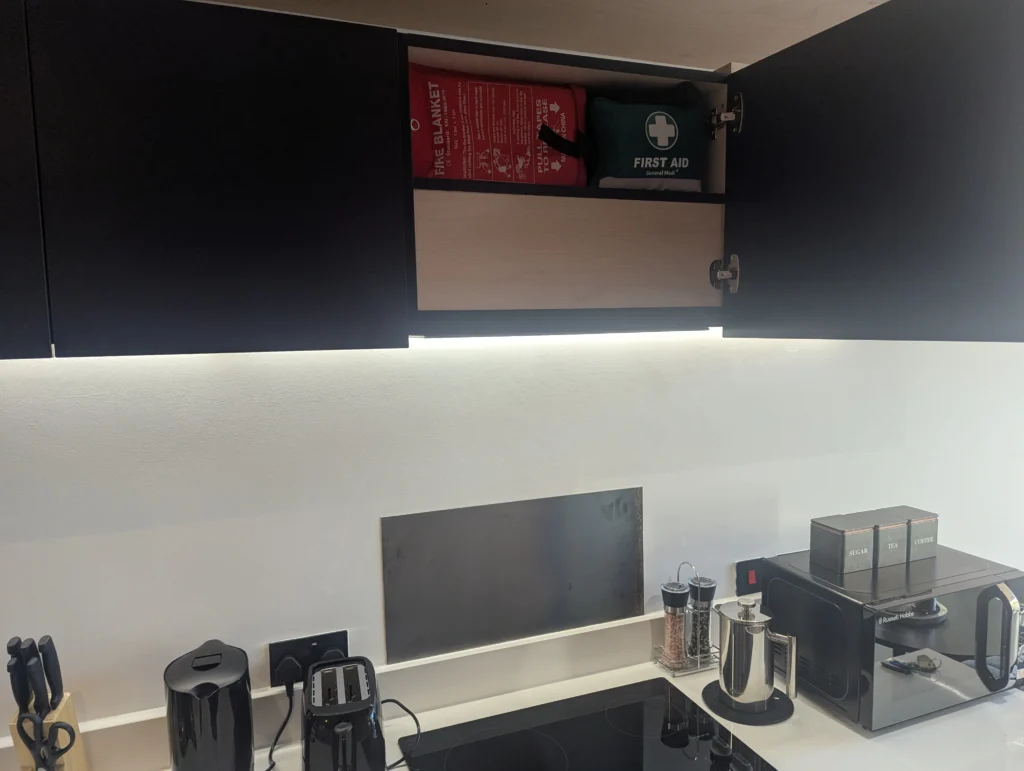 First Aid Kit and Fire Blanket Sky 120