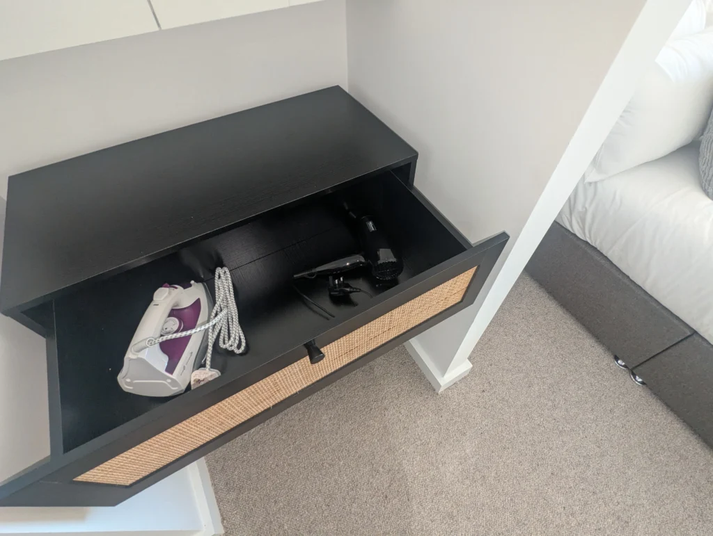 Hairdryer and Iron Location - Sky 120