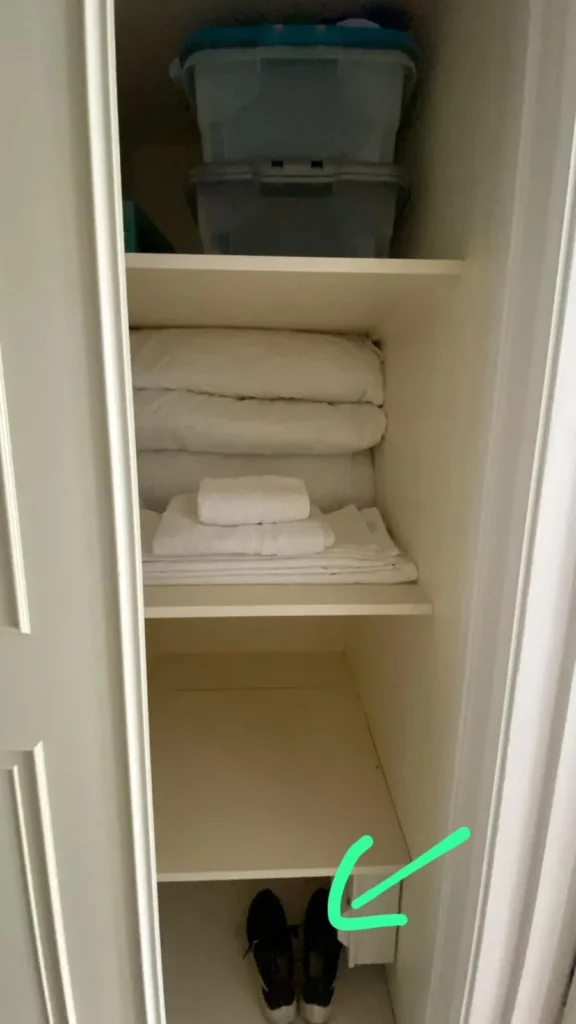 Location of sofa bed bedding - Heathroad