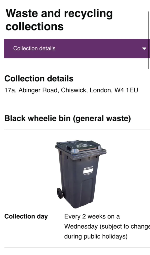 Abinger Road - Trash