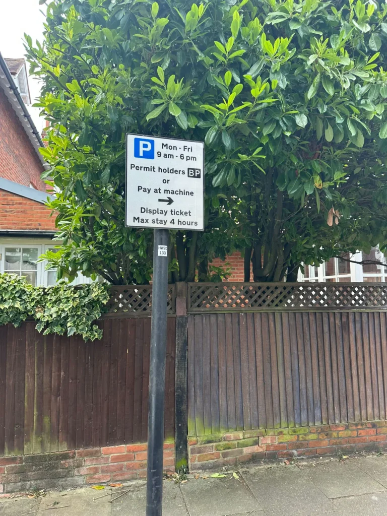 Parking Restrictions - Abinger Road