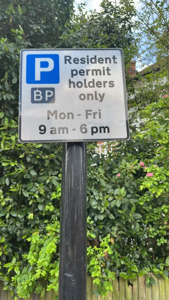 Parking Restrictions - Abinger Road