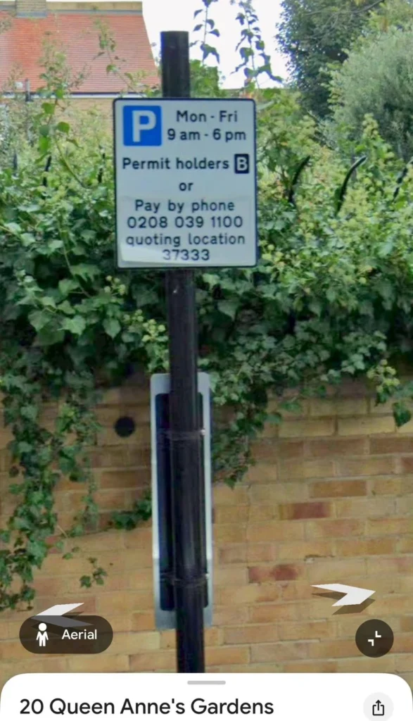 Longer stat parking for Abinger on Queen Ann’s gardens